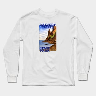 Calvert Cliffs State Park, Maryland Long Sleeve T-Shirt